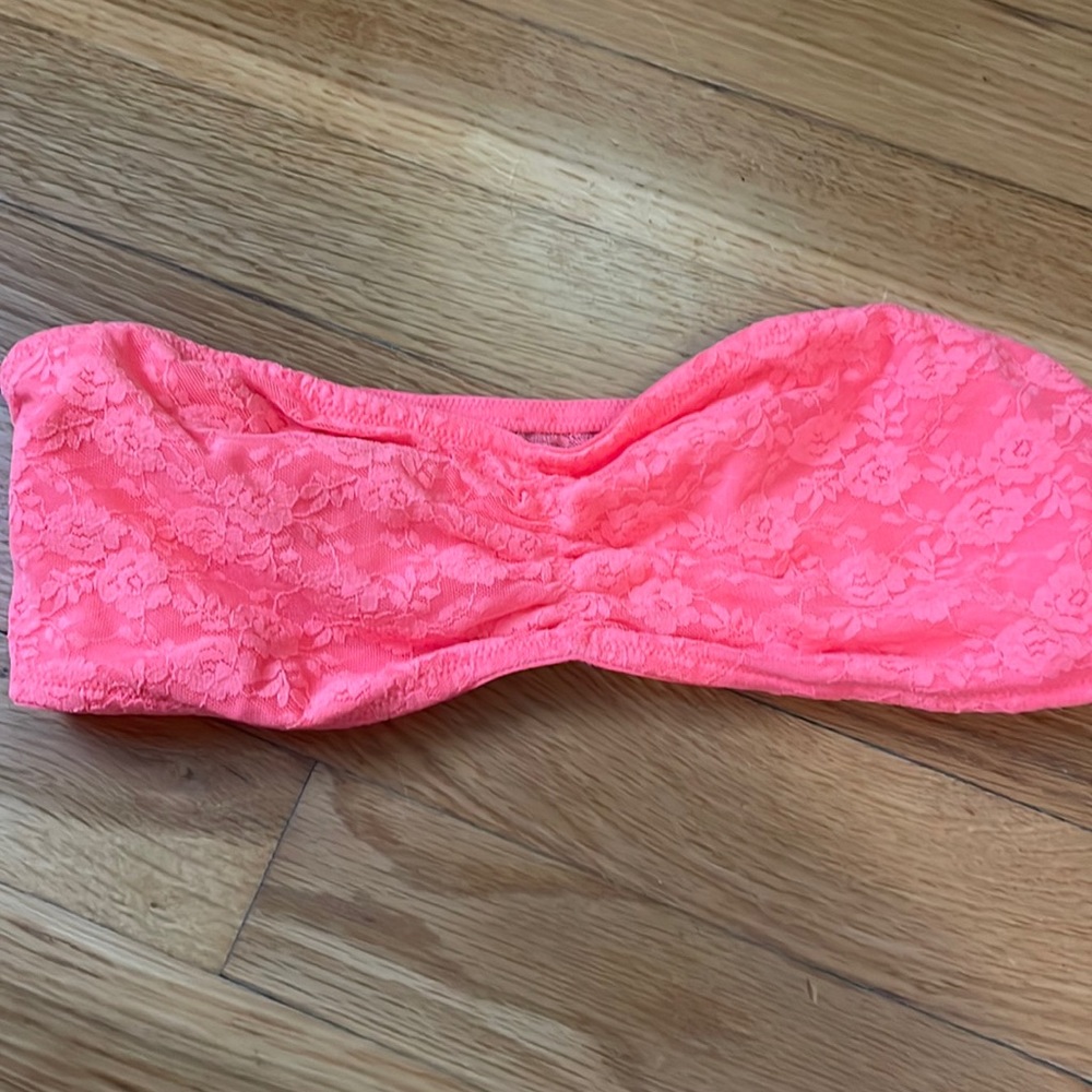 Lace bandeau from Pink. Size M. Good condition